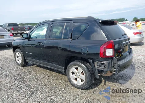 2014 Jeep Compass Sport from USA, damaged, VIN 1C4NJCBA2ED801183